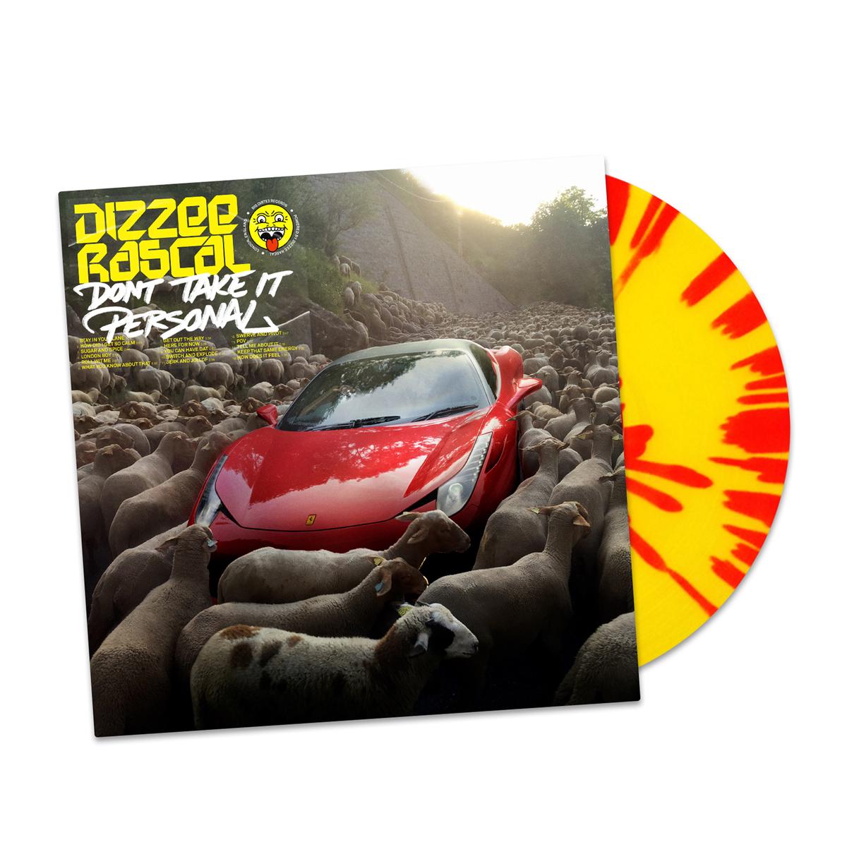 Don’t Take It Personal: Limited Red/Yellow Splatter Vinyl LP