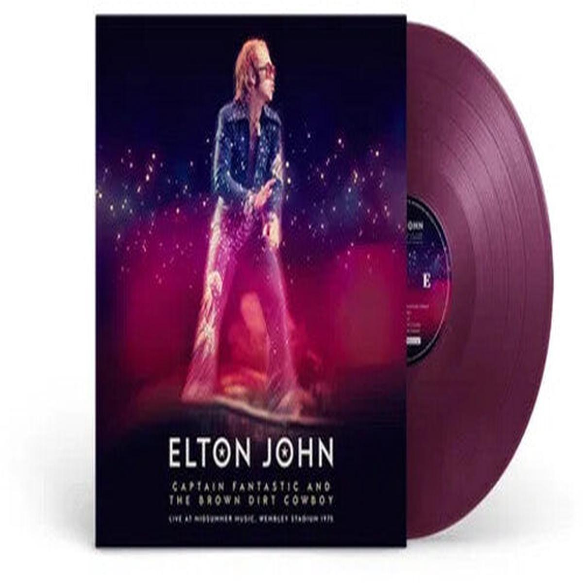 Elton John: Captain Fantastic & The Brown Dirt Cowboy: Live At Midsummer Music Wembley Stadium 1975 – Limited – VINYL LP