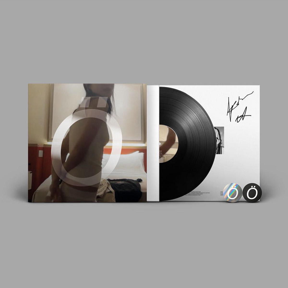 FCUKERS 8211 O SIGNED BLACK VINYL WITH STICKERS 8211 LP
