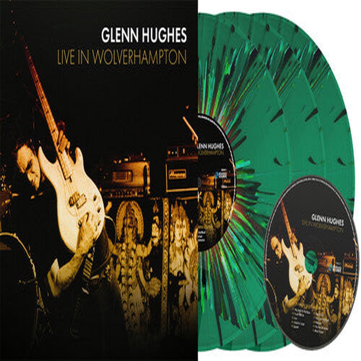 Glenn Hughes: Live In Wolverhampton – Alliance Exclusive Splatter Vinyl + Cd – VINYL LP
