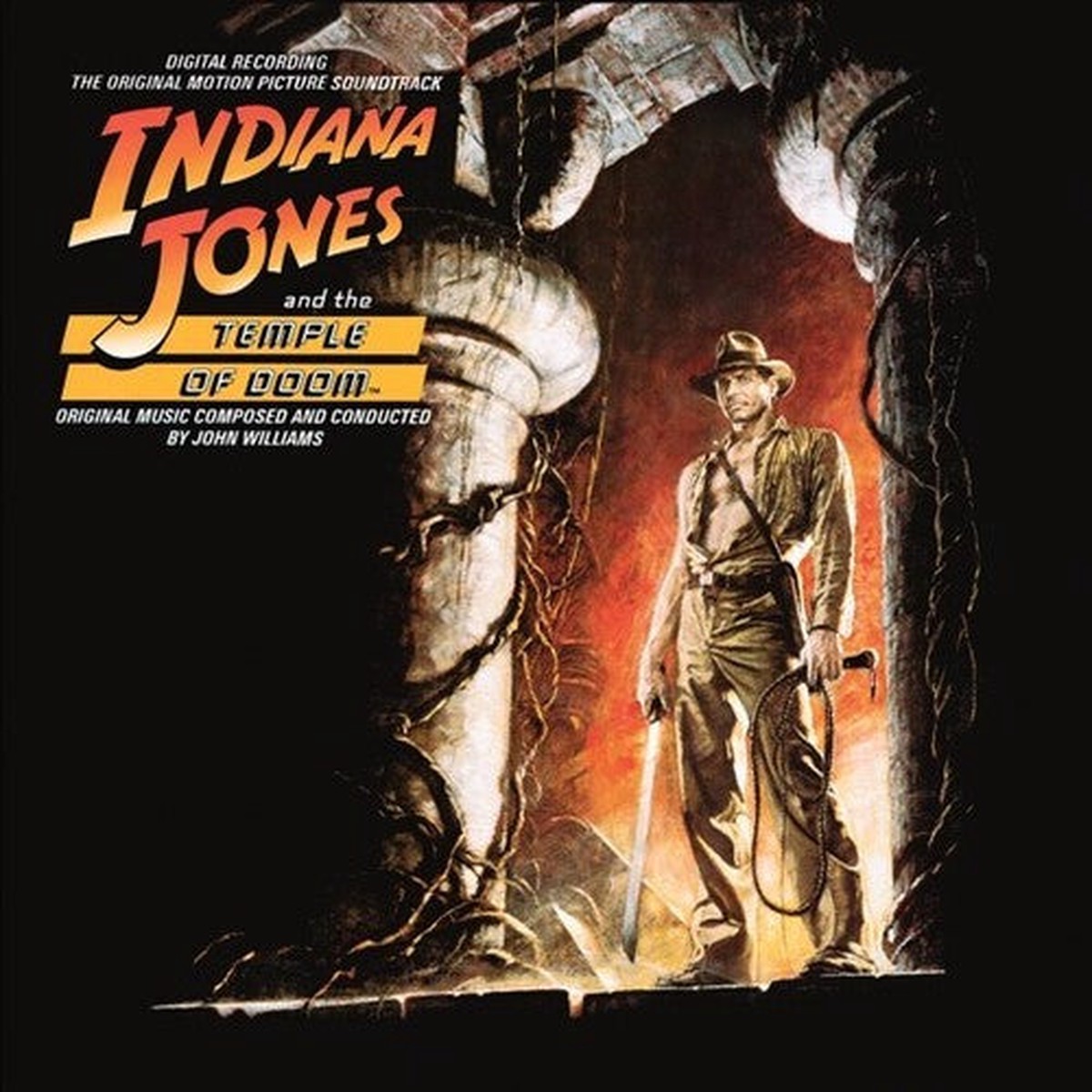 John Williams: Indiana Jones & The Temple Of Doom (Original Soundtrack) – Limited Orange Colored Vinyl – VINYL LP