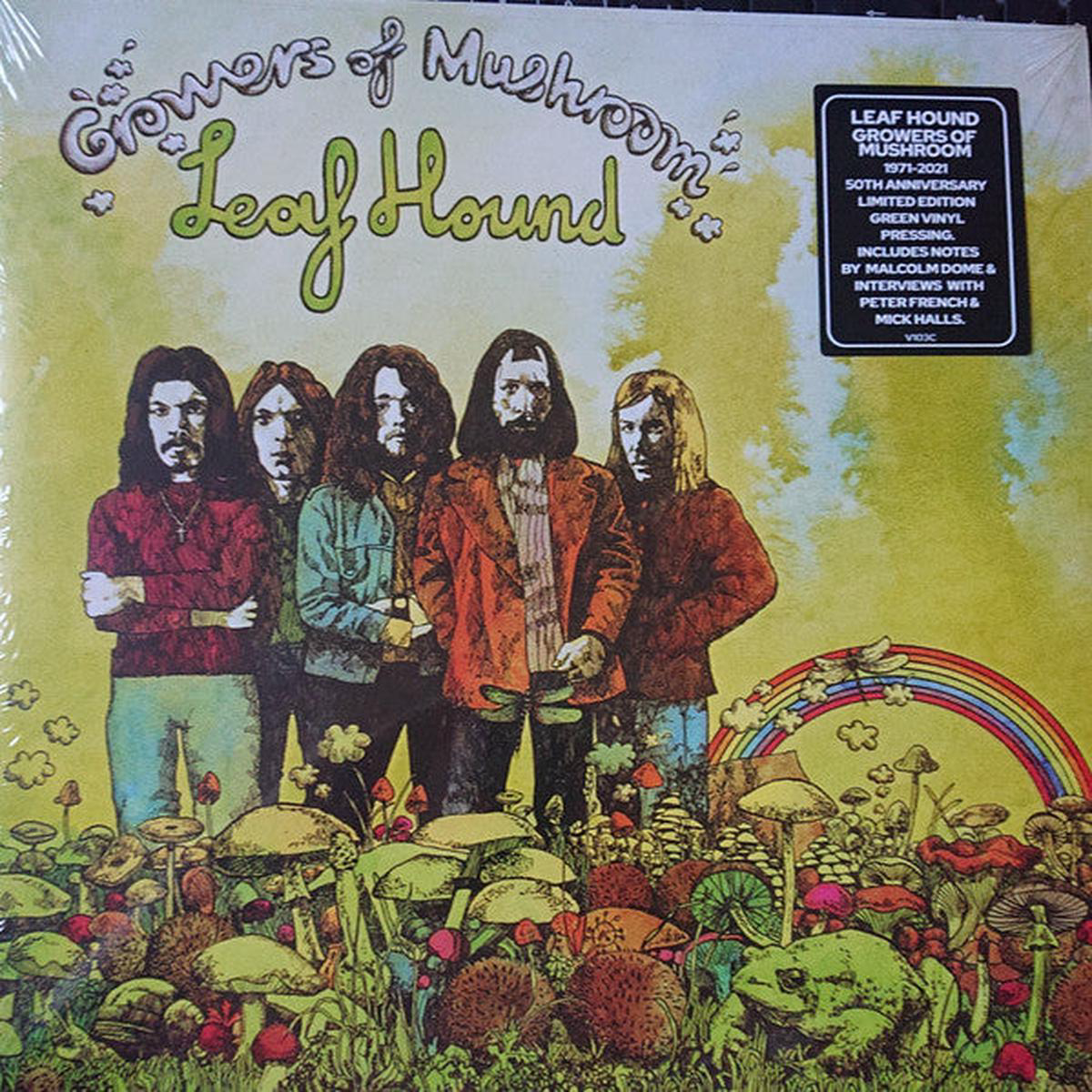 LEAF HOUND 8211 GROWERS OF MUSHROOM GREEN VINYL 8211 LP