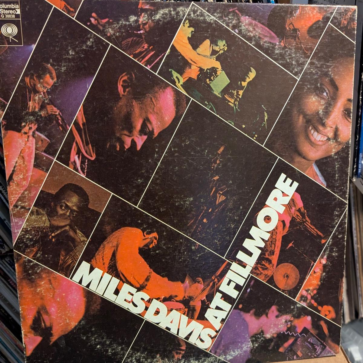 MILES DAVIS At Fillmore 1970, Live Jazz Fusion Double LP (vinyl)