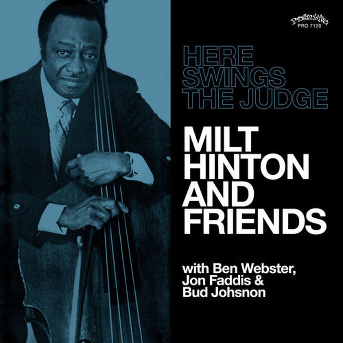 MILT HINTON: HERE SWINGS THE JUDGE (LP)