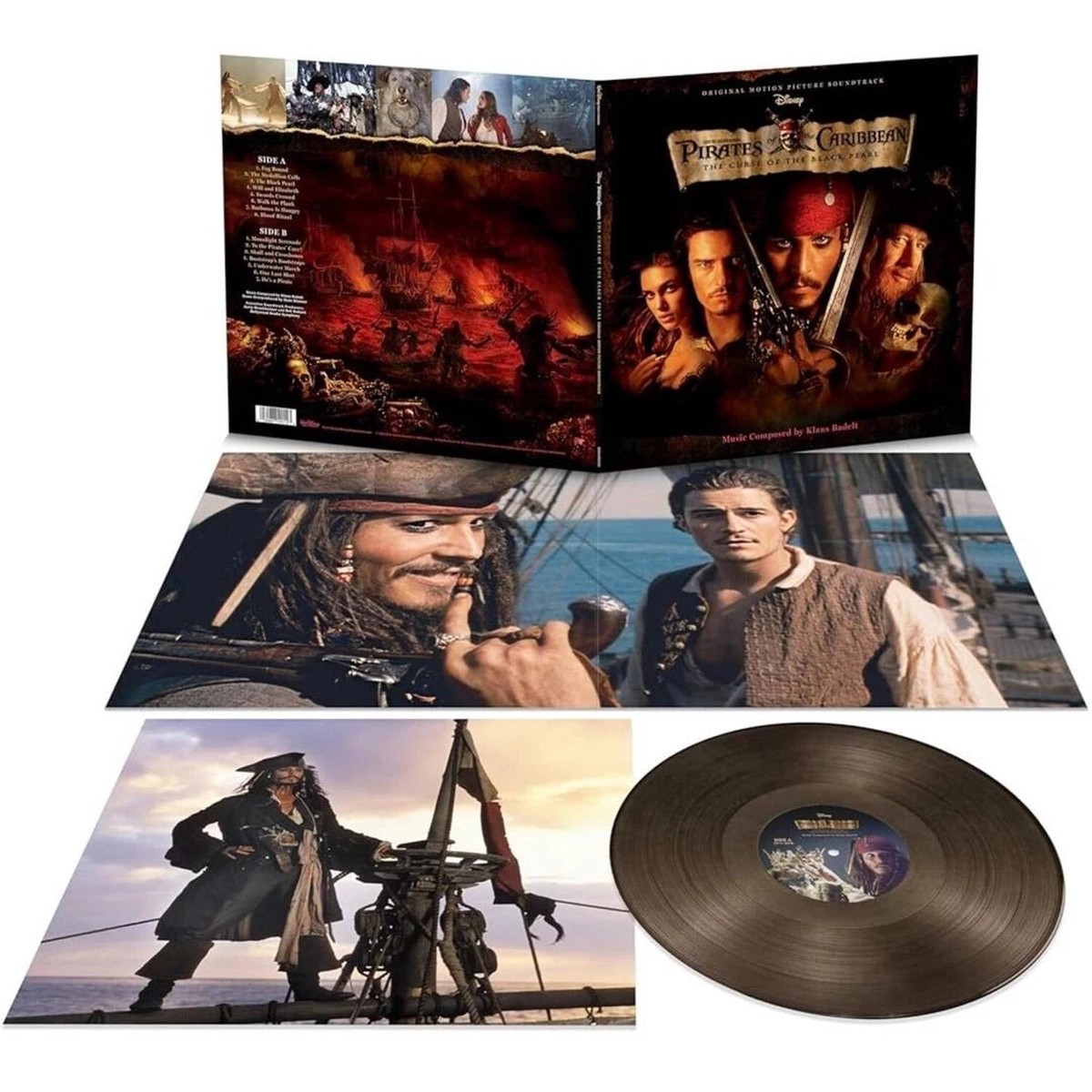 PIRATES OF THE CARIBBEAN : CURSE OF … – SOUNDTRACK : BLACK ICE VINYL – LP