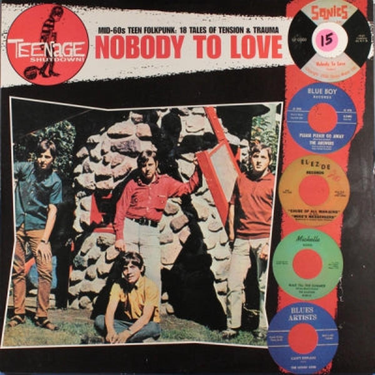 VARIOUS – Nobody To Love (Mid-60s Teen Folkpunk: 18 Tales Of Tension & Trauma)