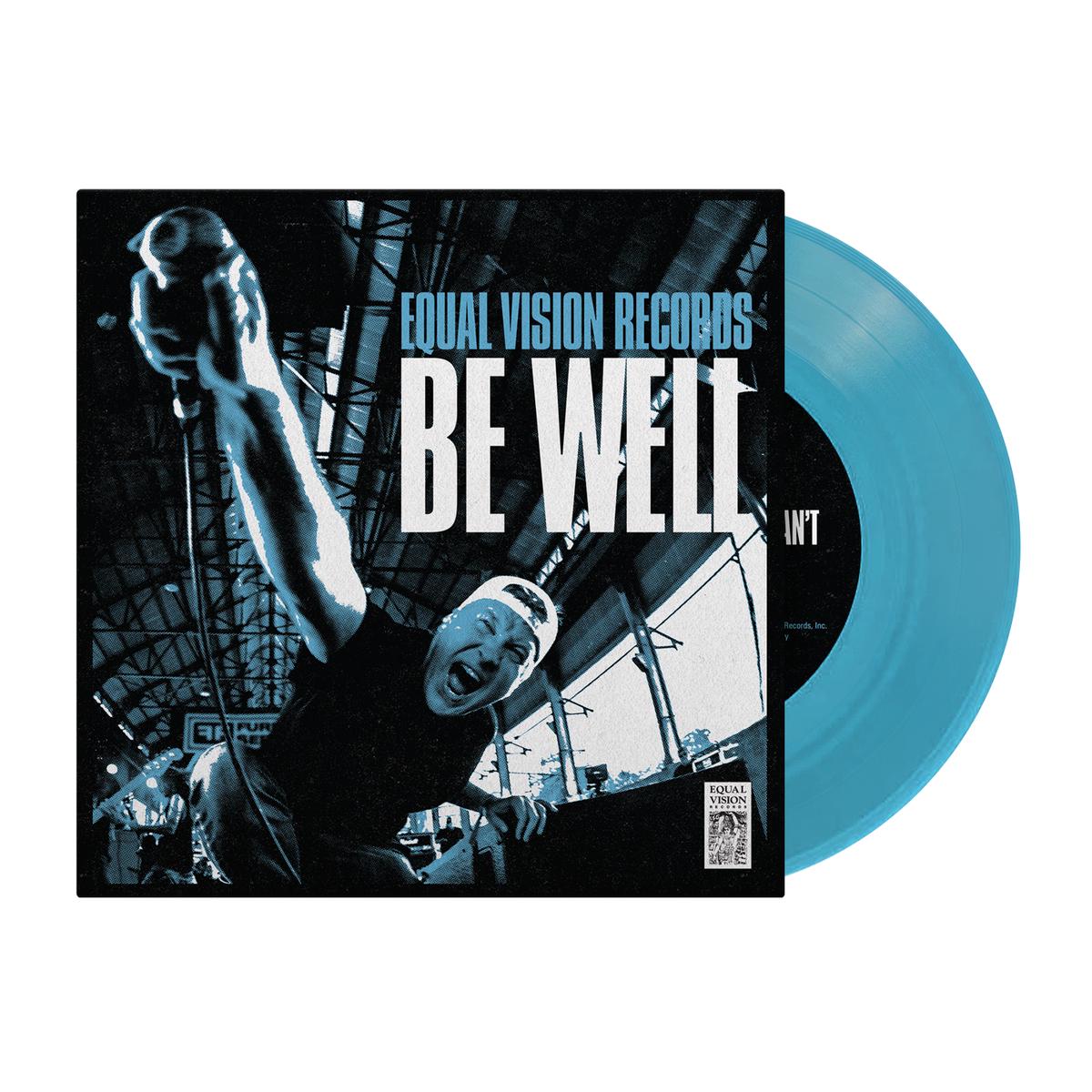 A Tap I Cant Turn Off/Without A Compass  Transparent Blue Vinyl 7″  Limited to 250