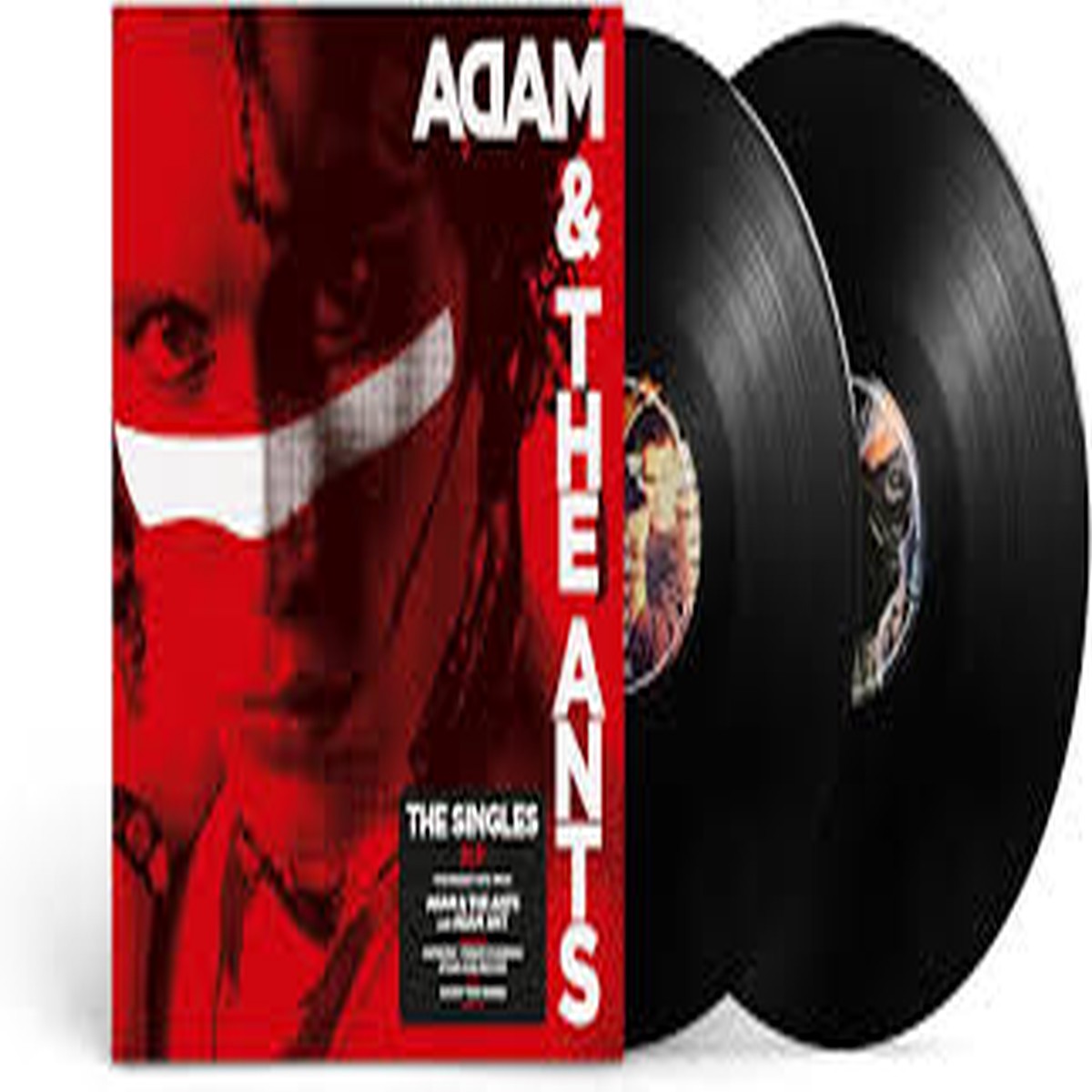 ADAM & THE ANTS – SINGLES : BLACK 2LP SET – LP