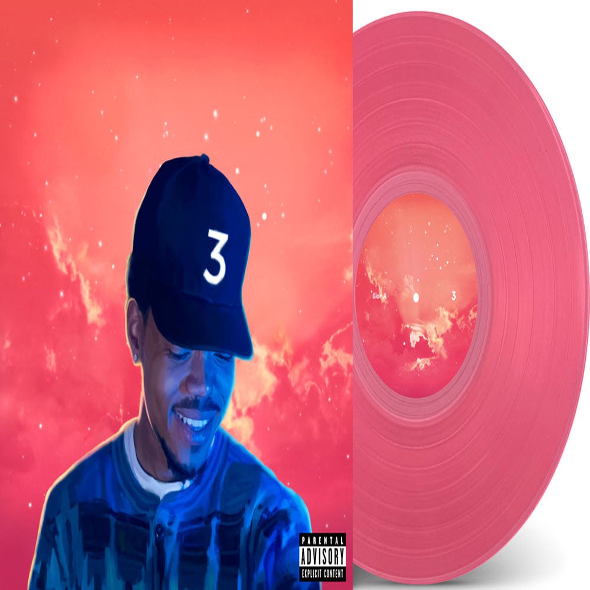 CHANCE THE RAPPER – COLORING BOOK: TRANSLUCENT PINK – LP
