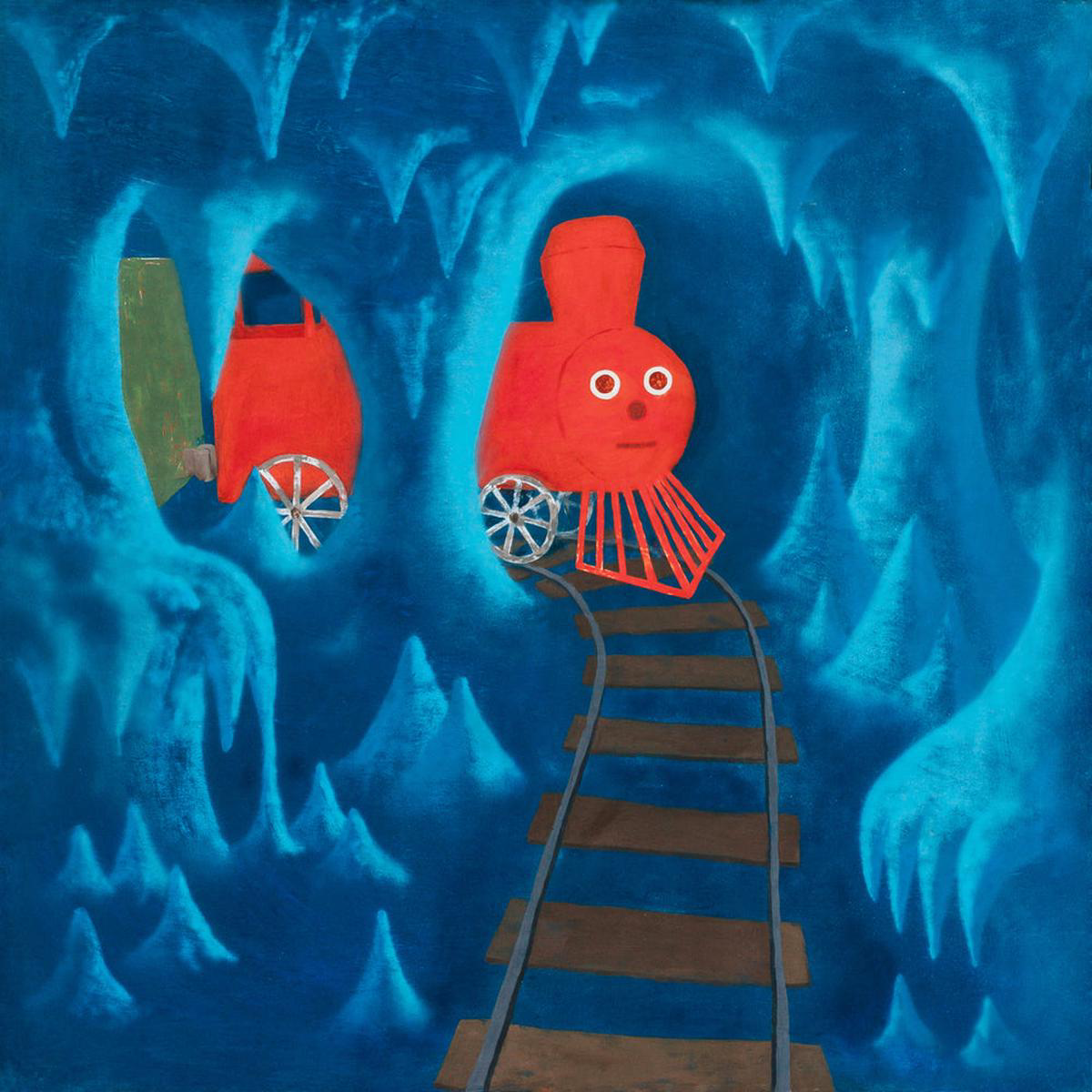 Grotto Limited Blue 038 Red Vinyl LP