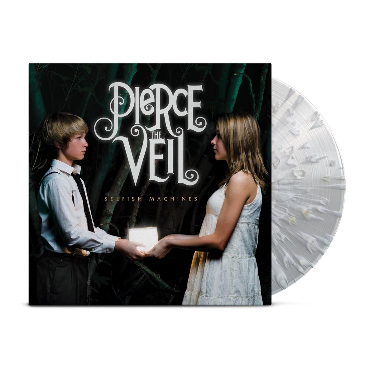 Selfish Machines  Clear W/ White Splatter  Limited to 1,000