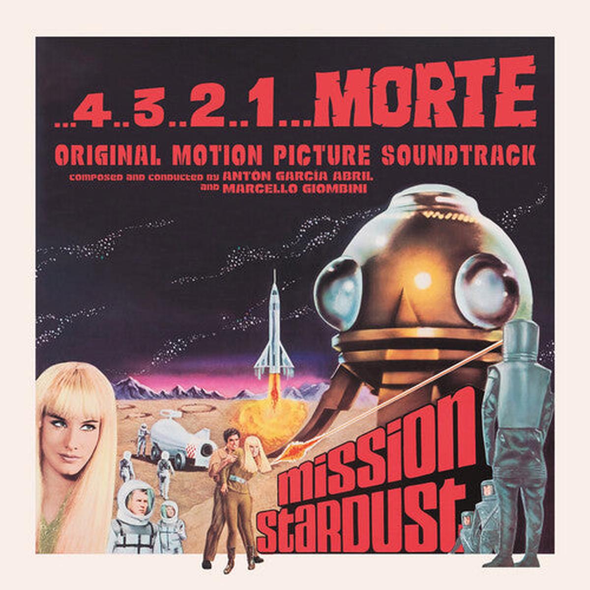 Abril, Anton Garcia / Giombini, M: 4..3..2..1…Morte (Original Soundtrack) – Limited Clear Red Colored Vinyl – VINYL LP