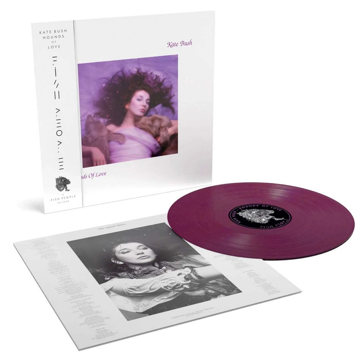 BUSH, KATE – HOUNDS OF LOVE : RASPBERRY BERET VINYL – LP