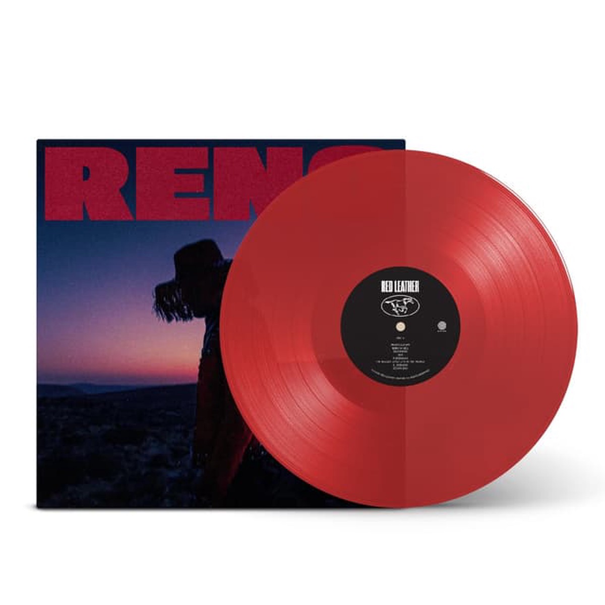 RED LEATHER – RENO : RED VINYL – LP