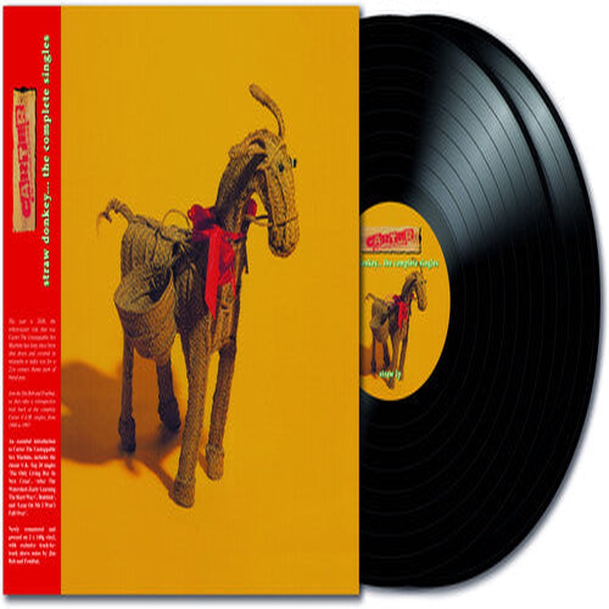 Carter the Unstoppable Sex Machine: Straw Donkey – the Complete Singles – VINYL LP