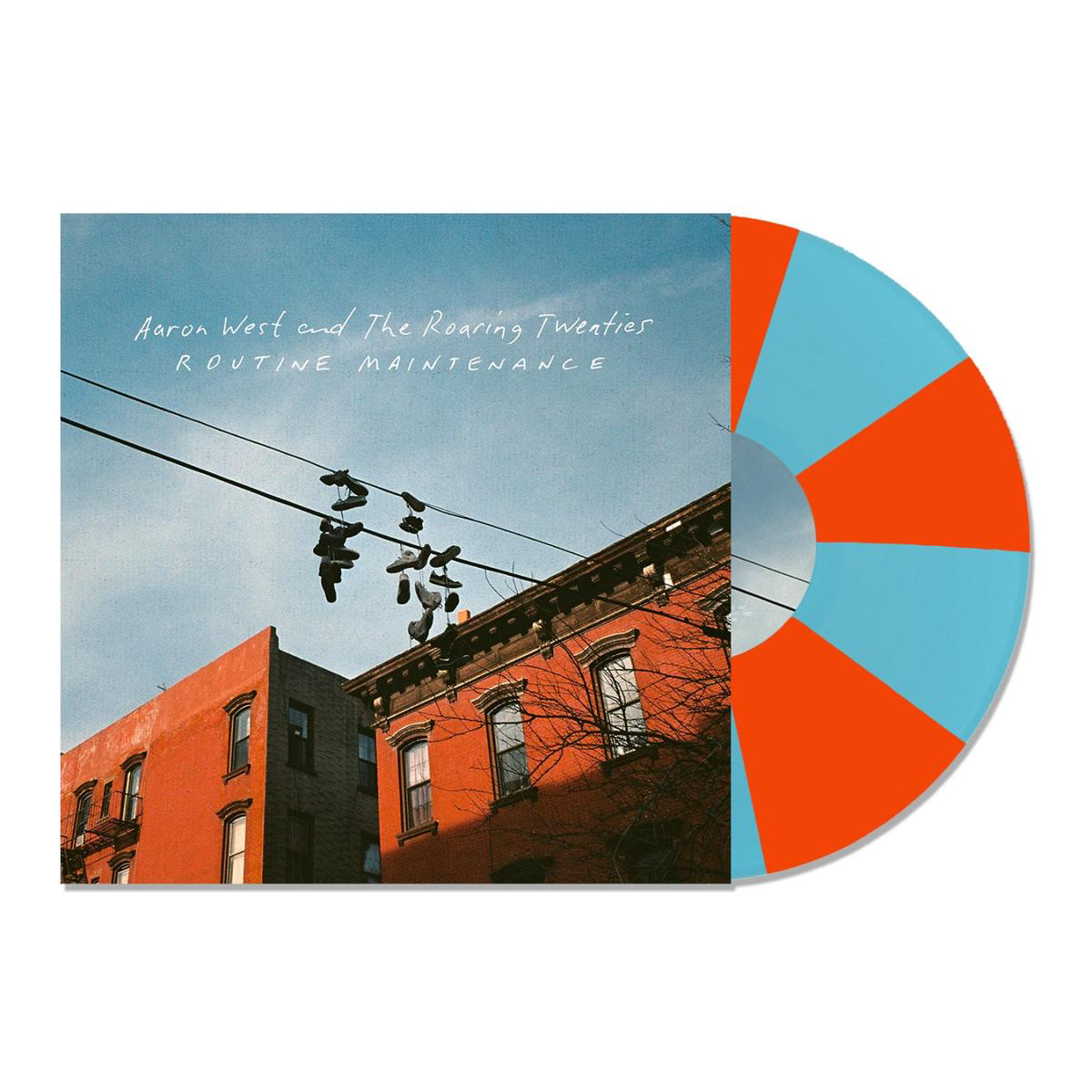 Routine Maintenance Limited Blue Orange Pinwheel Vinyl LP