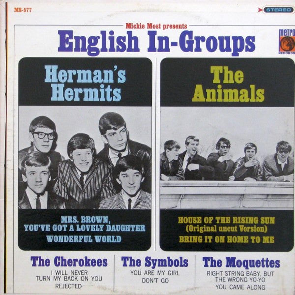 Various Mickie Most Presents English In-Groups 1966 Beat (vinyl lp)
