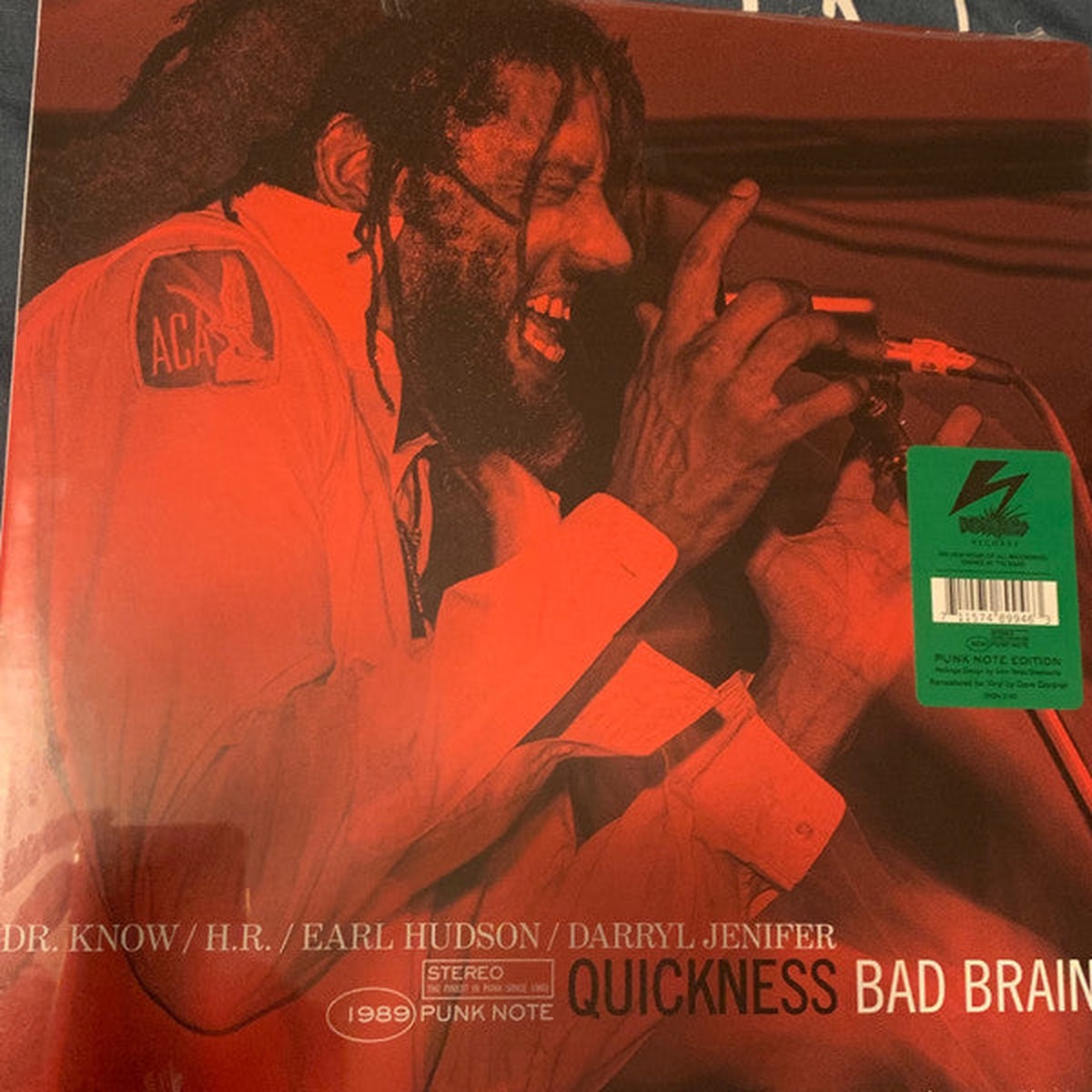 BAD BRAINS – QUICKNESS : PUNK NOTE EDITION – LP