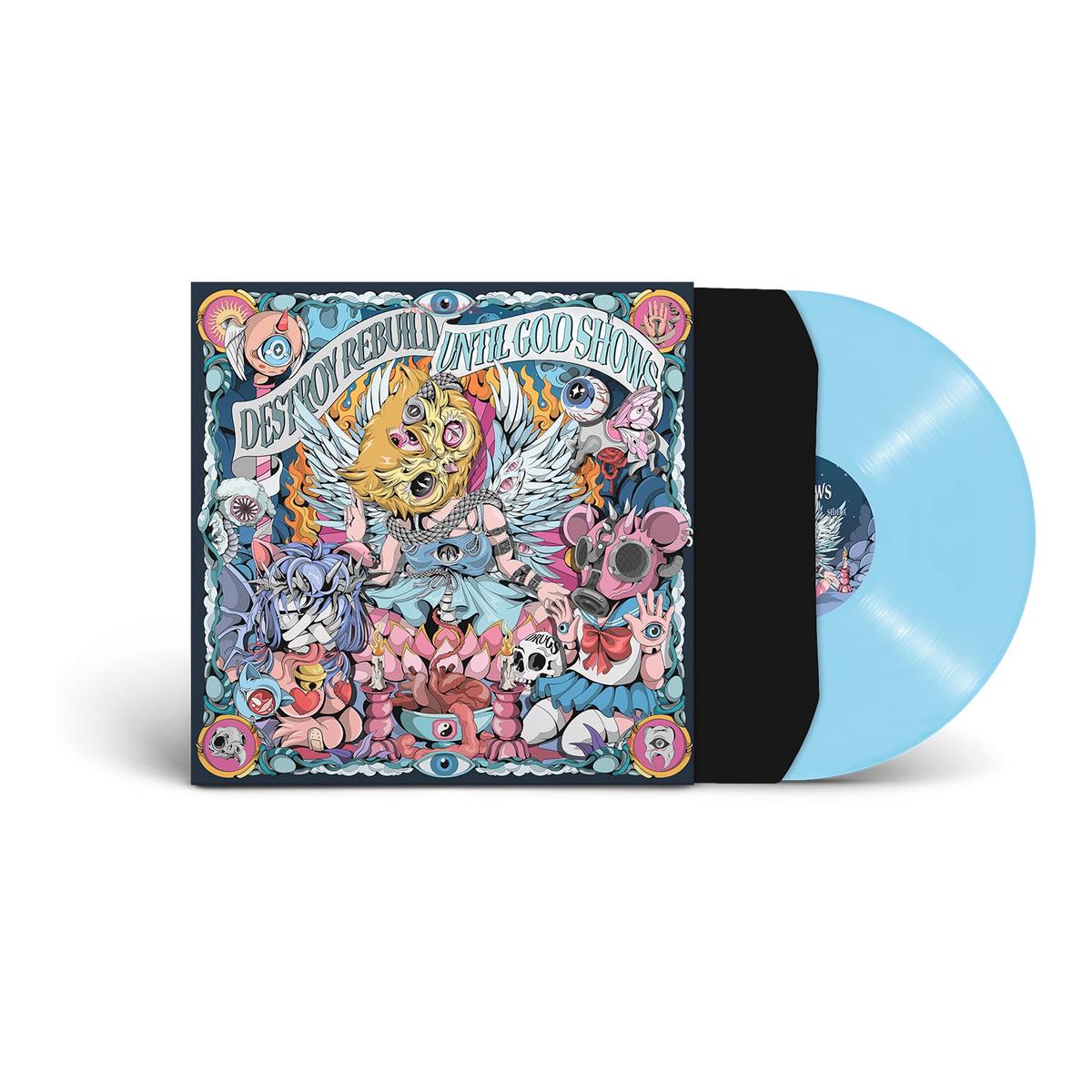 D.R.U.G.S.  Until God Shows   Transparent Sky Blue  Limited to 500