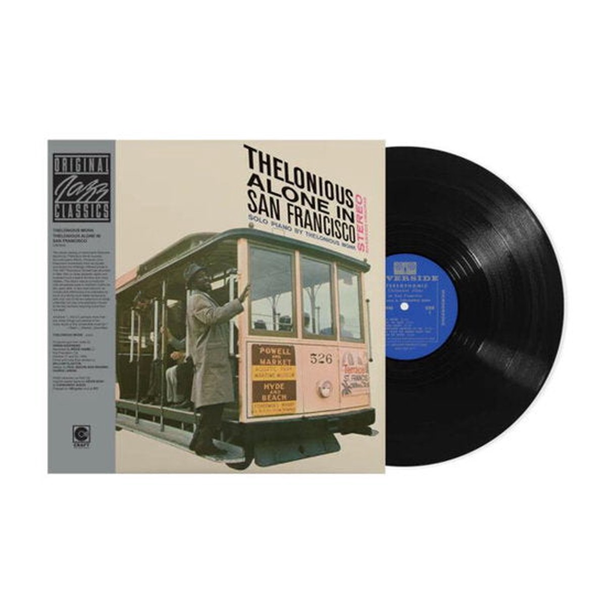 MONK, THELONIOUS – THELONIOUS ALONE IN SAN FRANCISCO – LP
