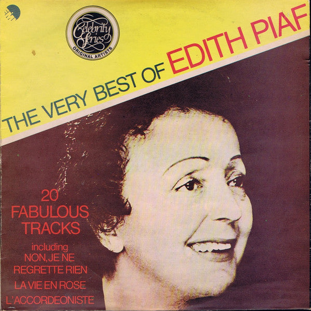 PIAF, EDITH – VERY BEST OF (SOUTH AFRICA PRESS) – LP