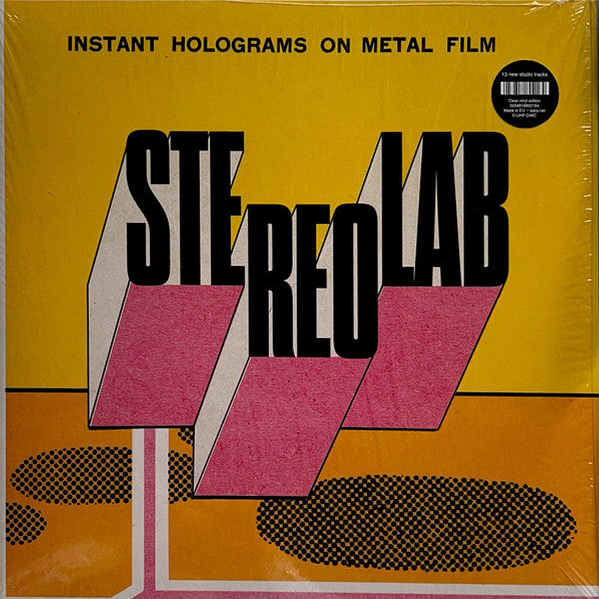 STEREOLAB 8211 INSTANT HOLOGRAMS ON METAL FILM CLEAR 8211 LP