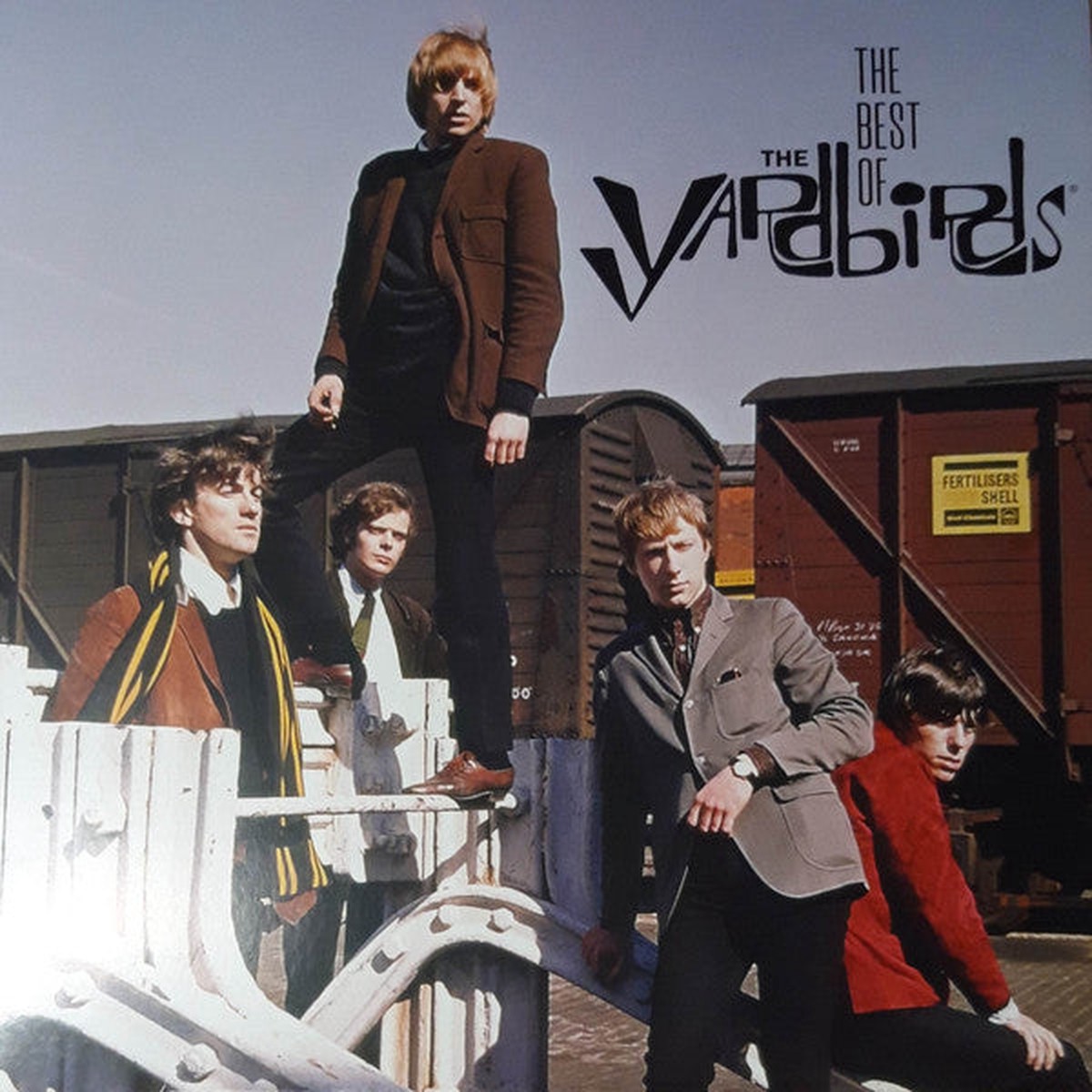 YARDBIRDS – BEST OF THE YARDBIRDS : BLUE VINYL – LP