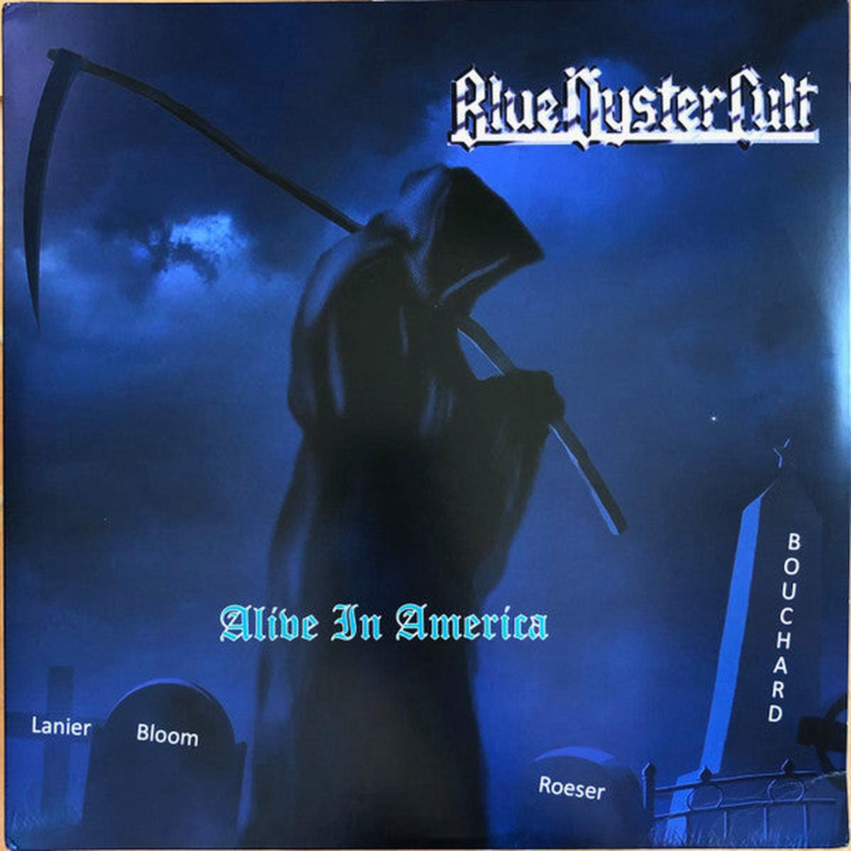 BLUE OYSTER CULT 8211 ALIVE IN AMERICA 2LP BLUE VINYL 8211 LP