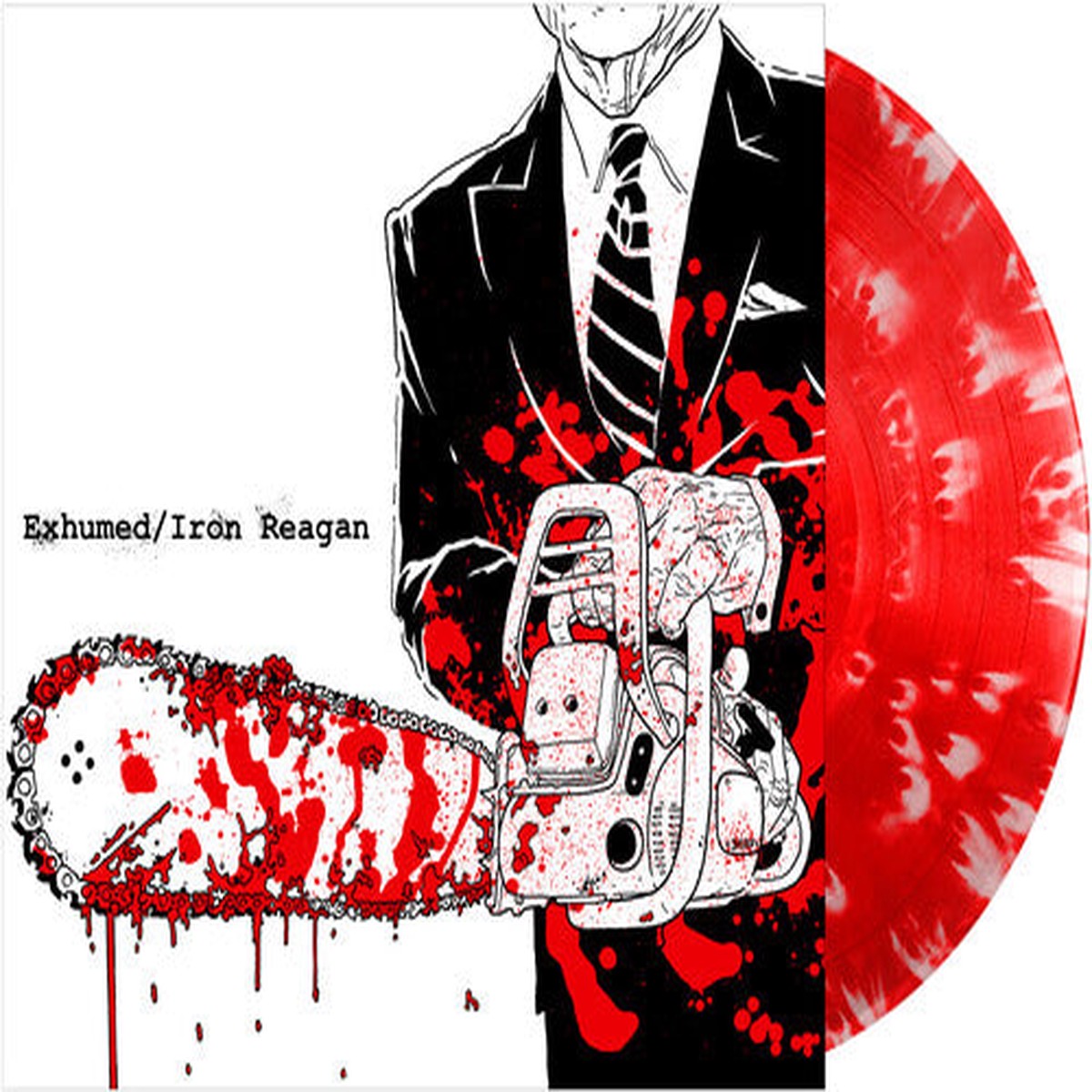 Exhumed / Iron Reagan: Exhumed / Iron Reagan – VINYL LP