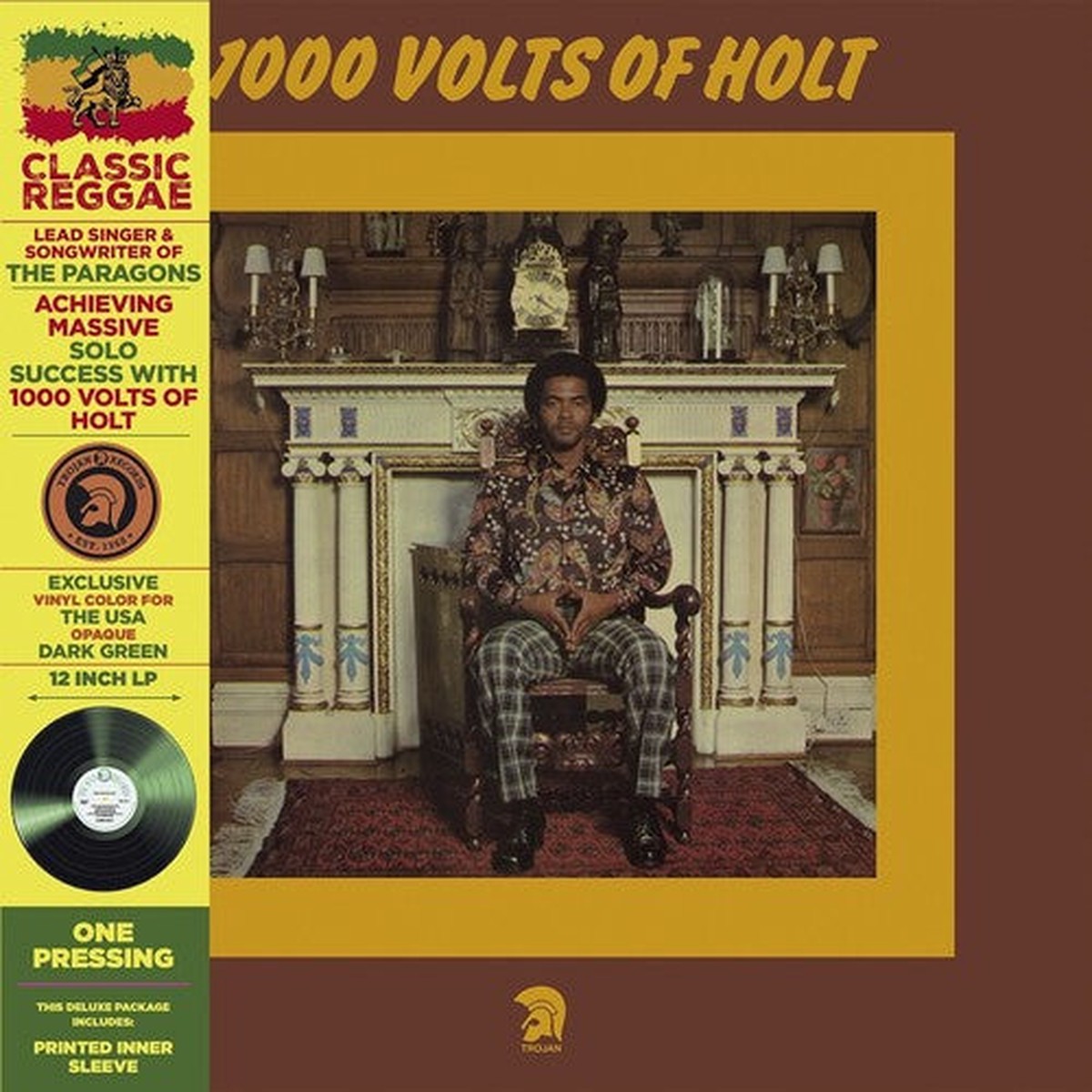John Holt: 1000 Volts of Holt – Green – VINYL LP