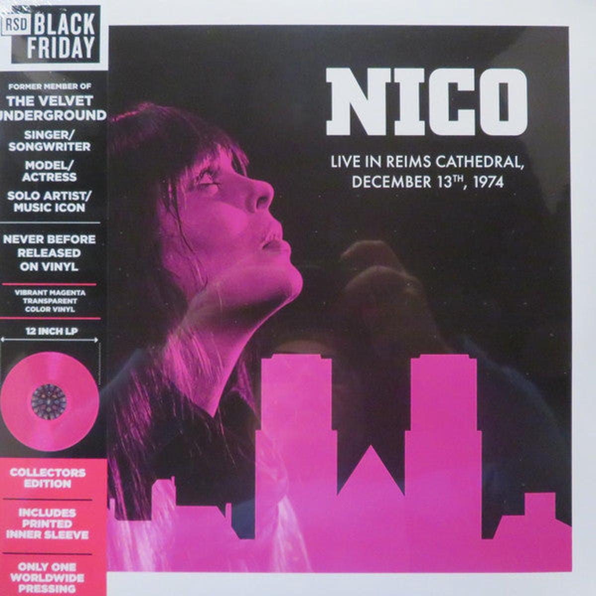 NICO – LIVE IN REIMS CATHEDRAL: MAGENTA VINYL – LP