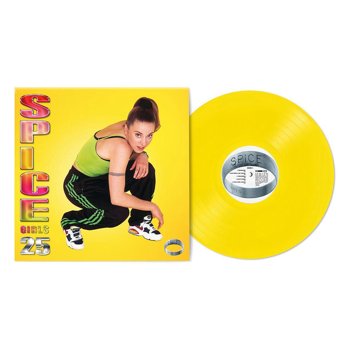 Spice 8211 25th Anniversary (Sporty Yellow Coloured) Vinyl LP