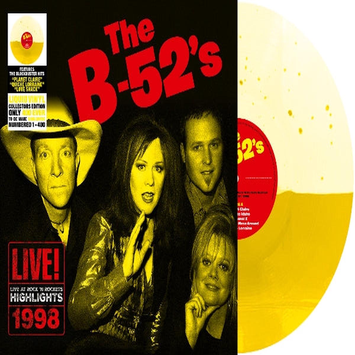 B-52’s – Live At Rock ‘N Rockets – Highlights (LP)
