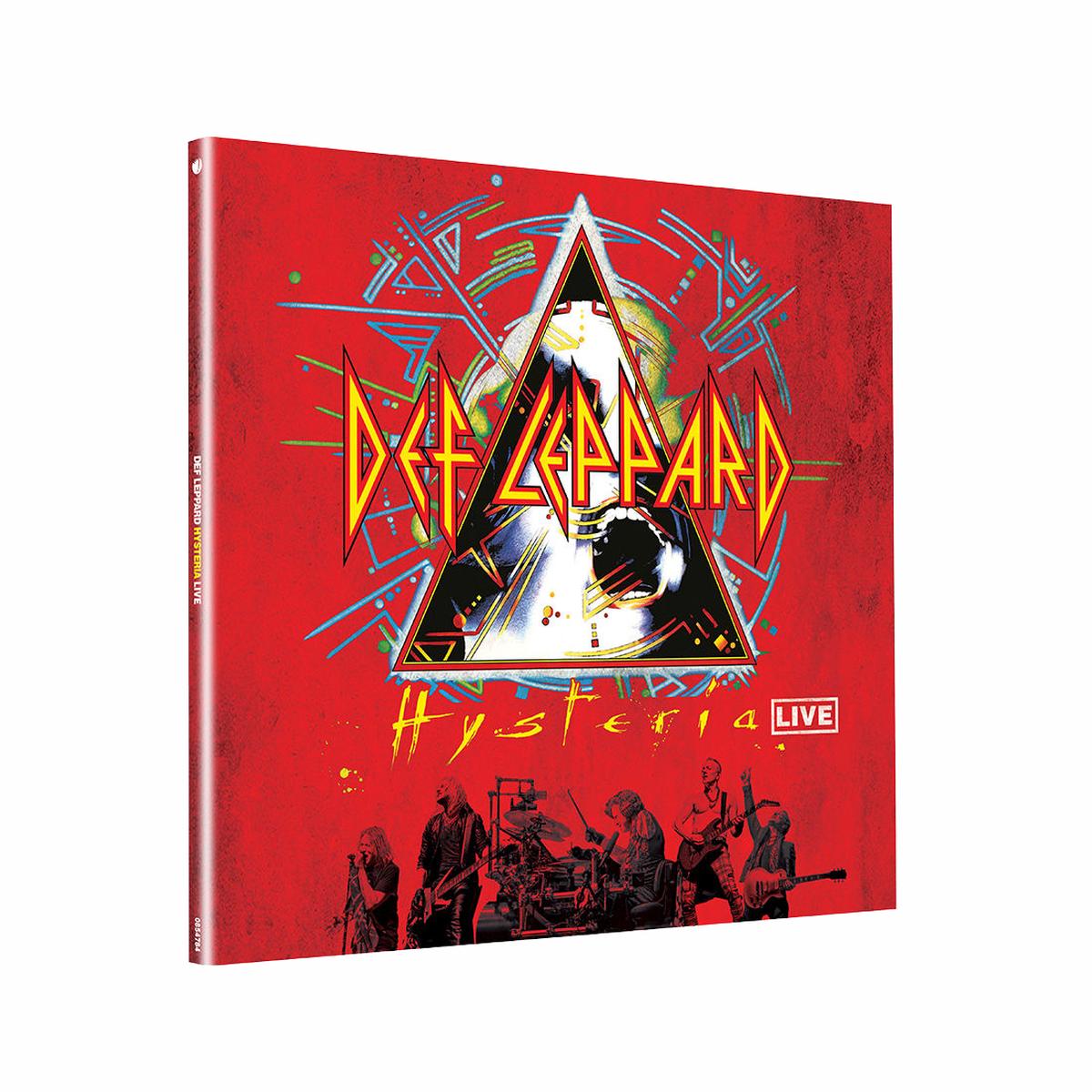 Hysteria Live: Gatefold Crystal Clear Vinyl 2LP