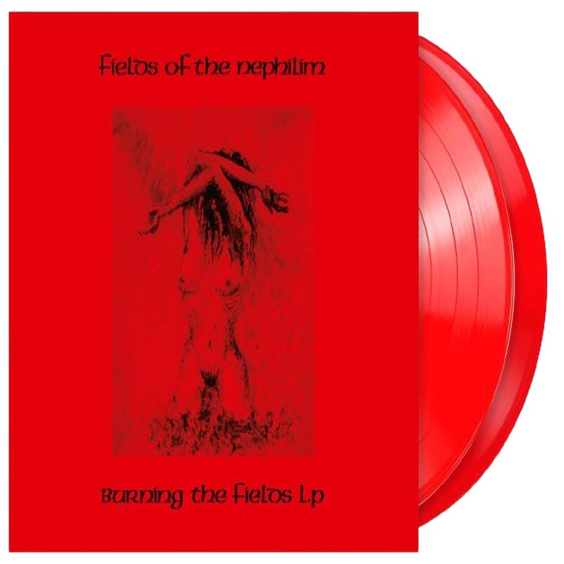 FIELDS OF THE NEPHILIM – Burning the Fields LP – 2 LP – Transparent Red Vinyl  [RSD 2024]