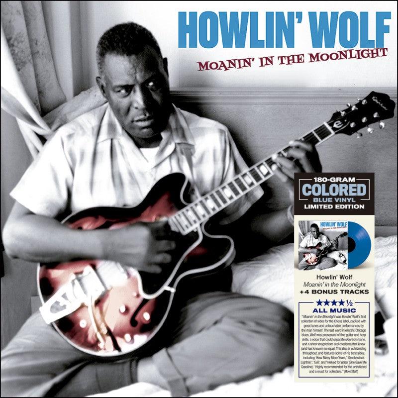 Howlin’ Wolf – Moaninin the Moonlight + 4 Bonus Tracks (limited Blue Colored Vinyl) (LP)