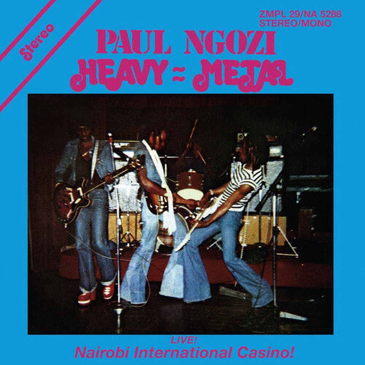 Paul Ngozi: Heavy = Metal: Live! Nairobi International Casino! – VINYL LP