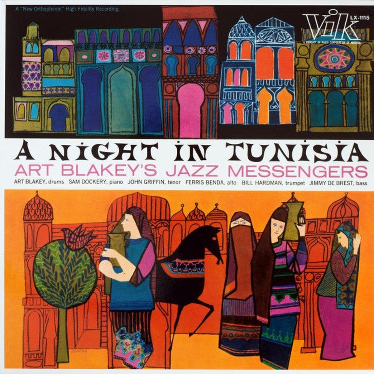 BLAKEY, ART & THE JAZZ MESSENGERS – A NIGHT IN TUNISIA : OFFICIAL HQ 180G VI – LP