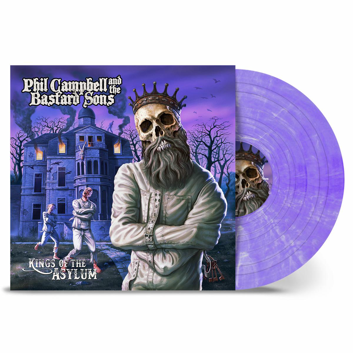 Kings Of The Asylum Limited White Purple Marbled Vinyl LP
