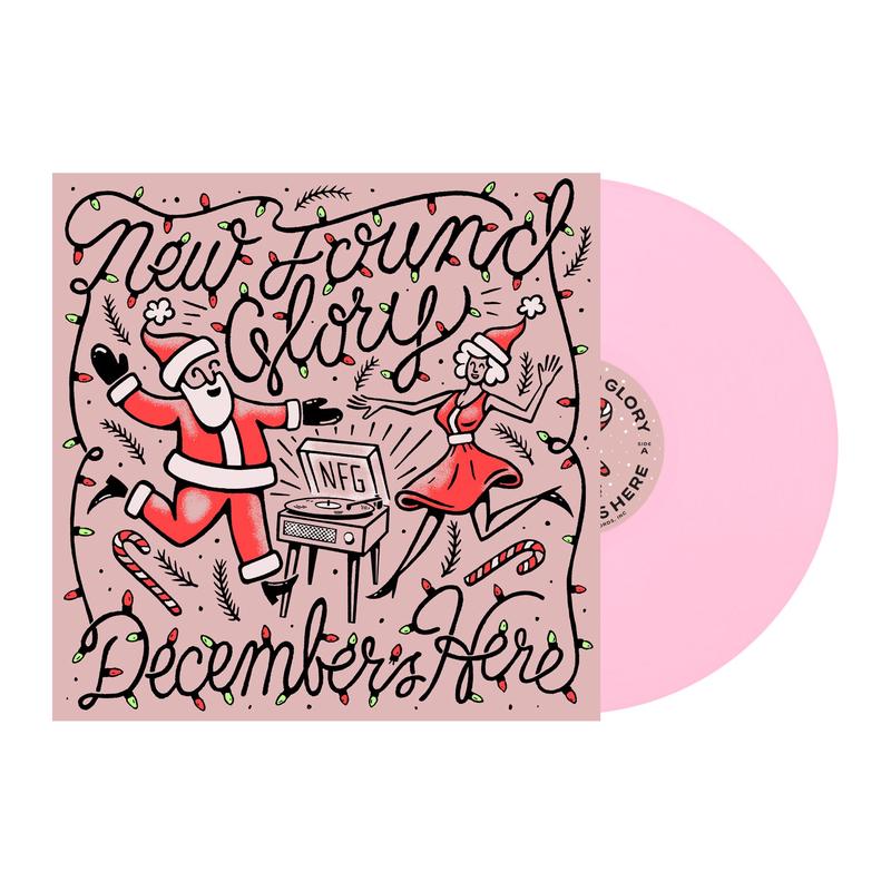 New Found Glory ‘December’s Here’ Light Pink