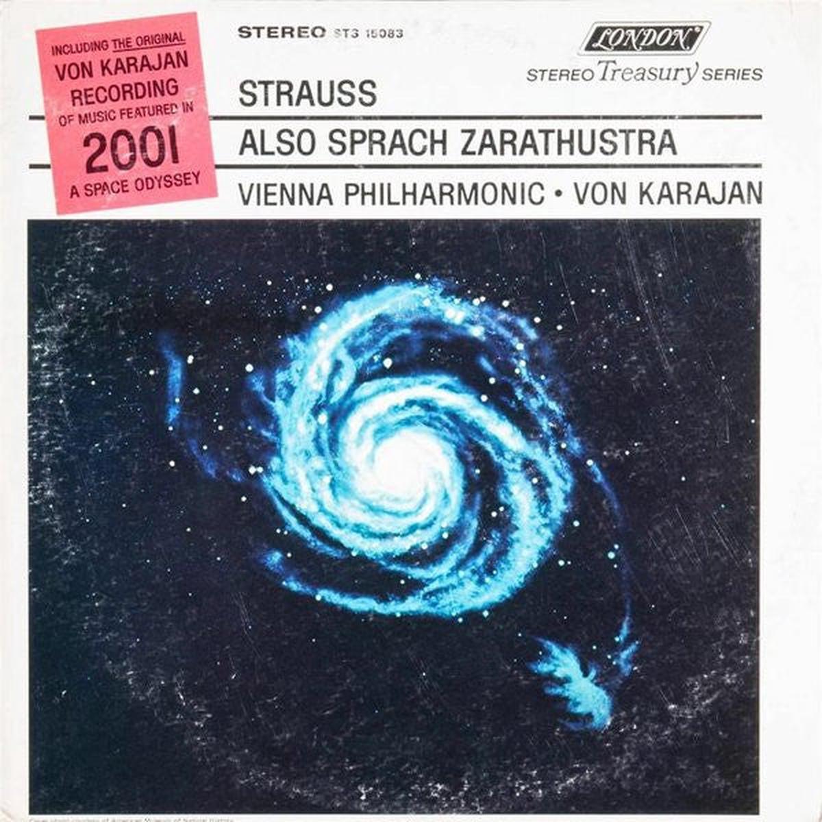 Richard Strauss, Wiener Philharmoniker, Herbert von Karajan Also Sprach Zarathustra 1982 Modern / Romantic / Orchestra / Tone Poem (vinyl lp)