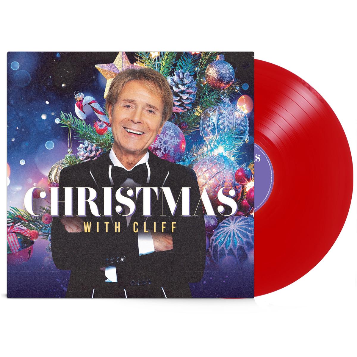 Christmas with Cliff: Red Vinyl LP