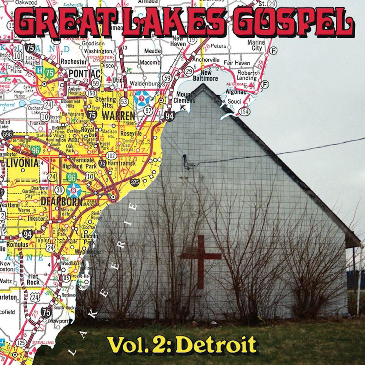 Great Lakes Gospel Detroit Black Vinyl LP
