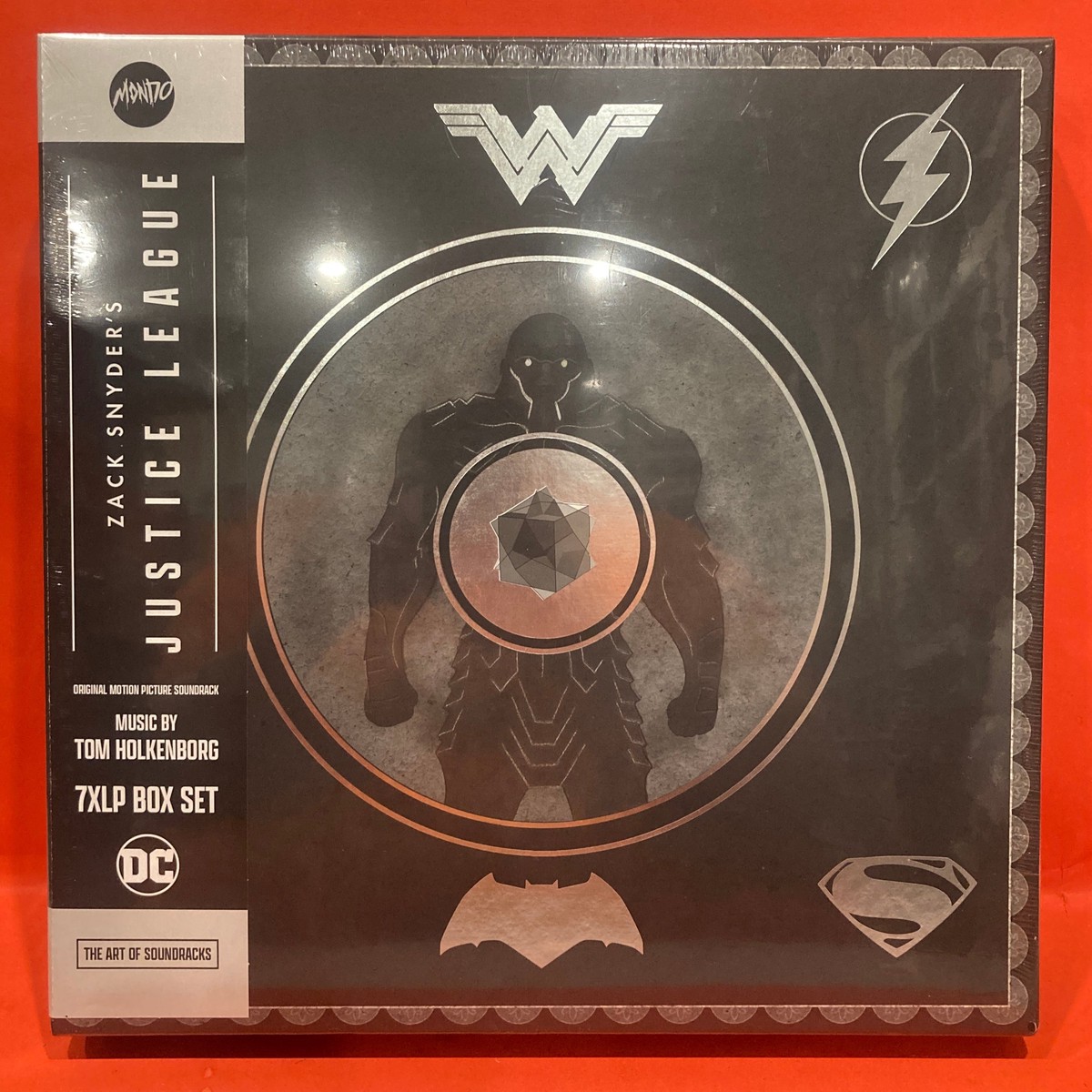 ZAC SNYDER'S JUSTICE LEAGUE - 7X LP VINYL SOUNDTRACK BOX SET (NEW SEALED) MONDO D.C.