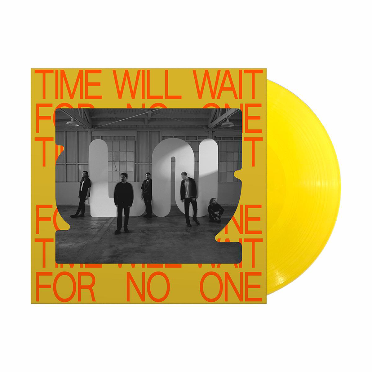 Time Will Wait For No One Canary Yellow Vinyl LP
