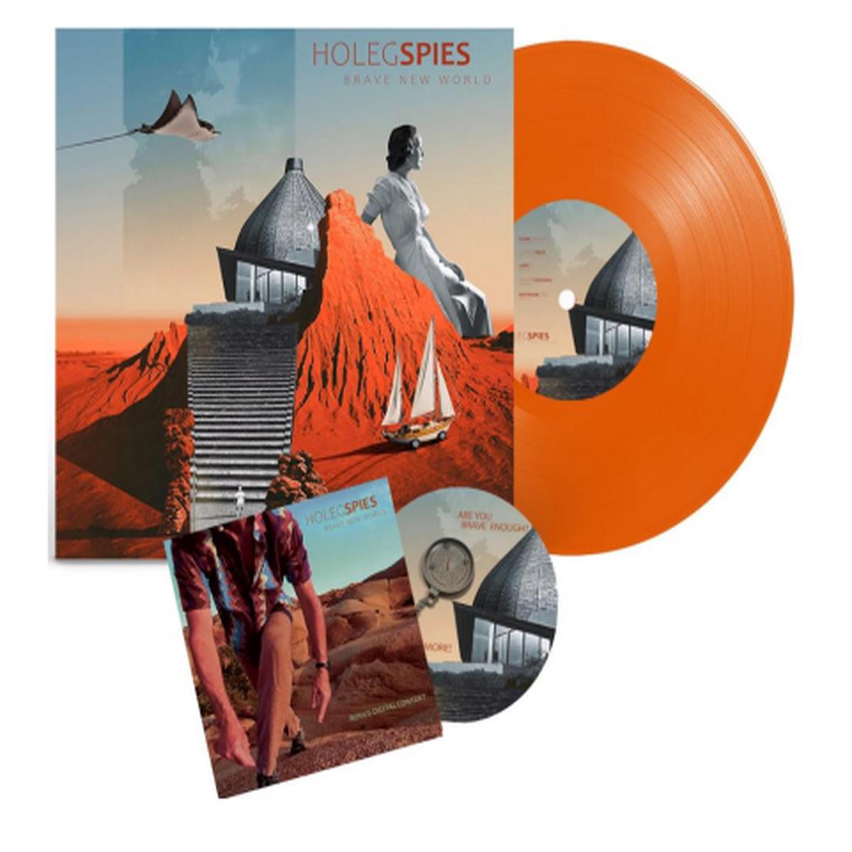 Brave New World Orange Vinyl LP