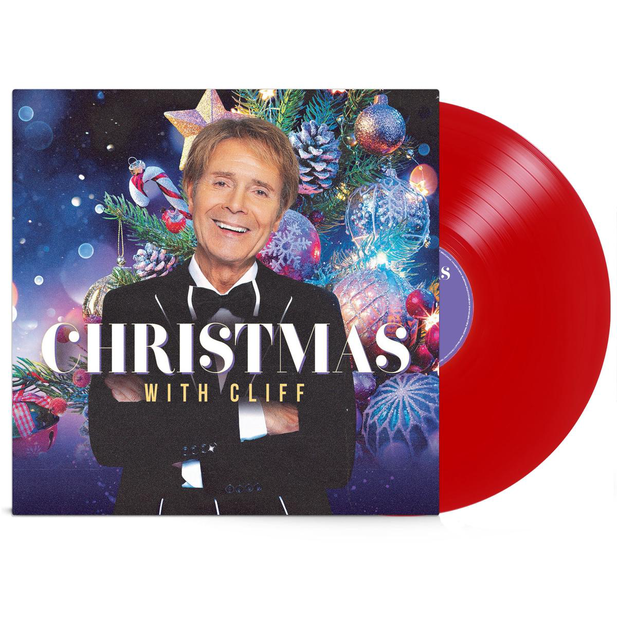 Christmas with Cliff Red Vinyl LP