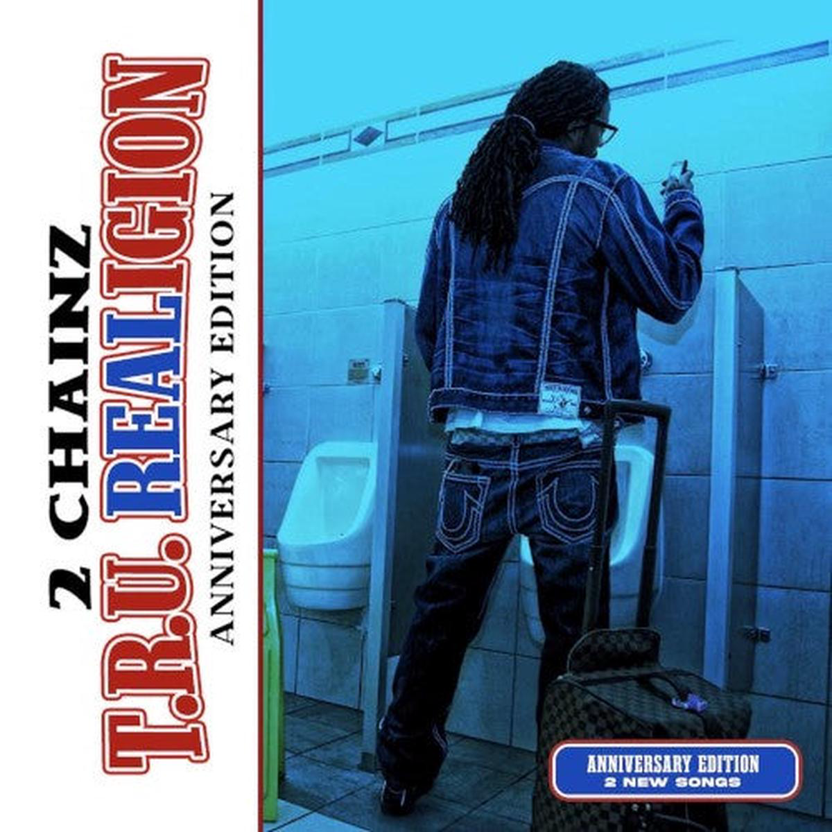 2 Chainz 8211 TRU REALigion (Anniversary Edition) 8211 2LP Red White 038 Blue Marbled Vinyl RSD Black Friday 2025