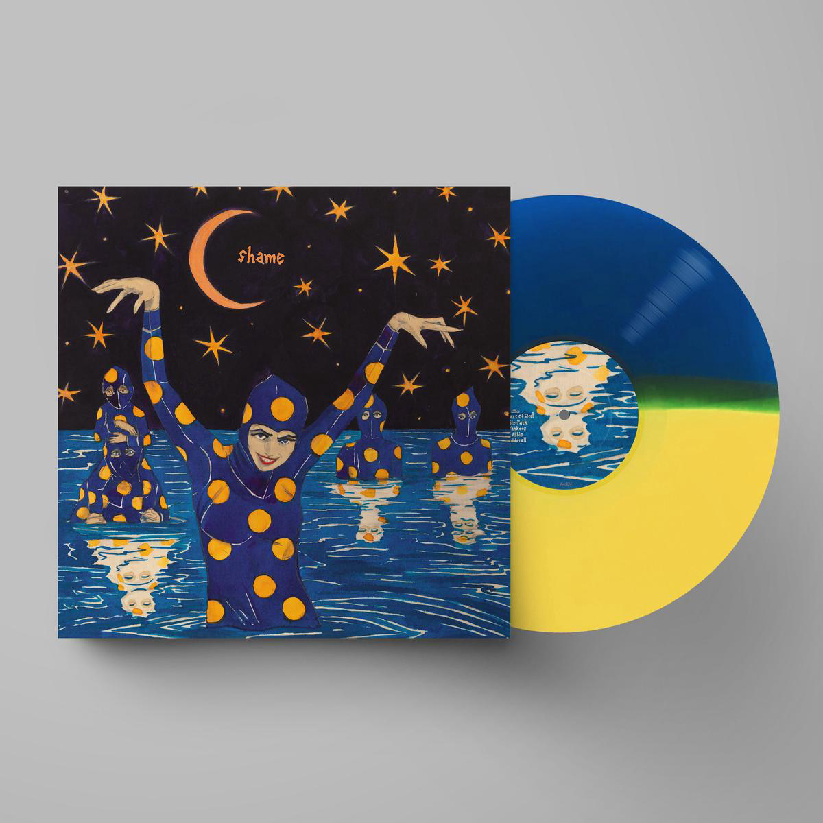 Food For Worms Limited Edition Blue and Yellow Vinyl LP