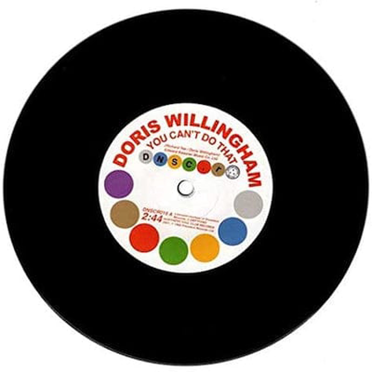 You Can't Do That/Can't Get You Out of My Mind: - Doris Willingham & Pat Hervey with The Tiaras [VINYL]